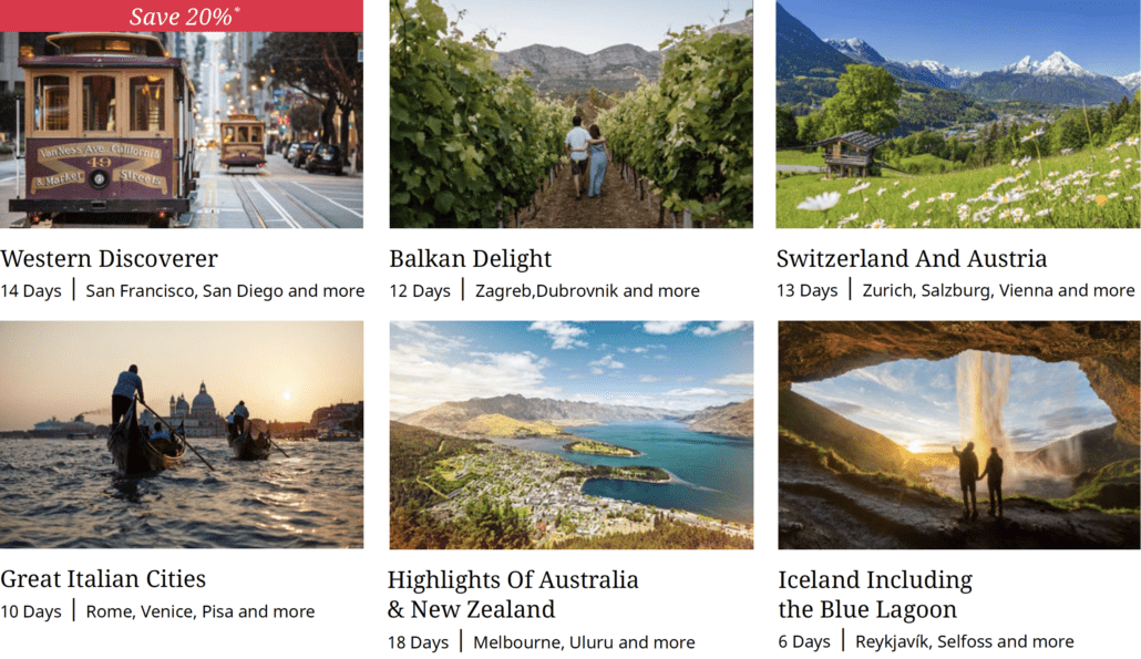 TVLLeaders The BIG Tour Sale with Trafalgar